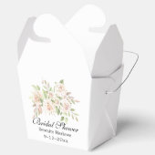 Rose Garden Pastell Rosa Brautparty Geschenkschachtel (Geöffnet)
