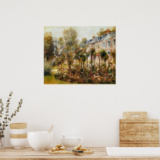 Rose Garden Poster (Küche)