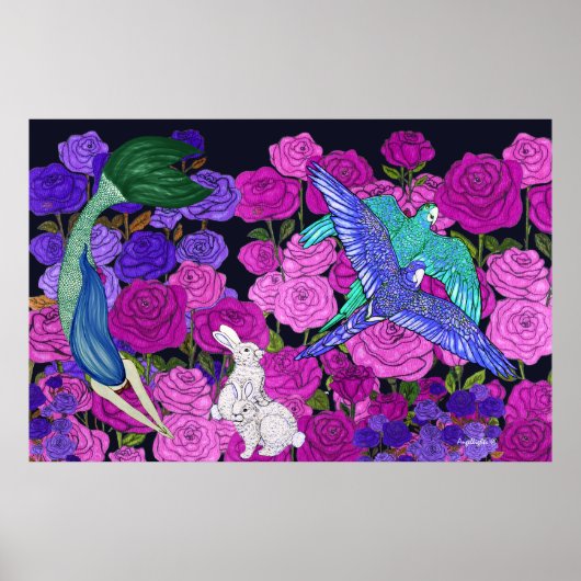 Rose Garden Poster (Vorne)
