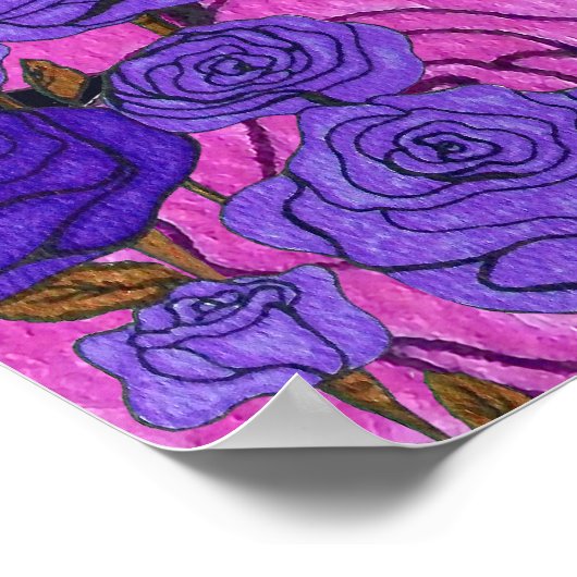 Rose Garden Poster (Ecke)