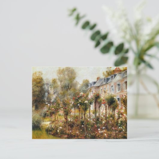 Rose Garden Postkarte (Stehend Vorderseite)