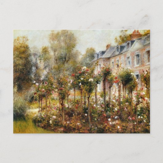 Rose Garden Postkarte (Vorderseite)