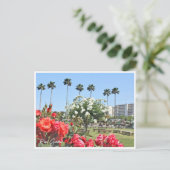 Rose Garden Postkarte (Stehend Vorderseite)