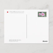 Rose Garden Postkarte (Rückseite)