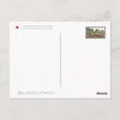 Rose Garden Postkarte (Rückseite)