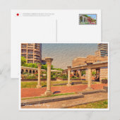 Rose Garden Postkarte (Vorne/Hinten)