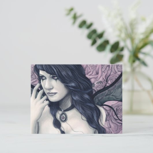 Rose Garden Postkarte (Stehend Vorderseite)