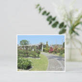 Rose Garden Postkarte (Stehend Vorderseite)