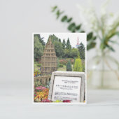 Rose Garden Postkarte (Stehend Vorderseite)