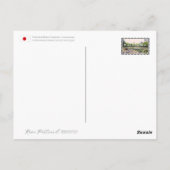 Rose Garden Postkarte (Rückseite)
