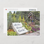Rose Garden Postkarte (Vorne/Hinten)