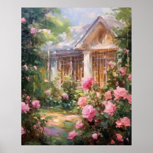 Rose Garden Retreat Poster (Vorne)