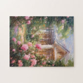 Rose Garden Retreat Puzzle (Horizontal)