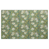 "Rose Garden", Retro-Blumendesign, Minze & Ocher Stoff (Yard (91,4 cm))