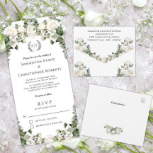 Rose Garden Romance Florale Hochzeit