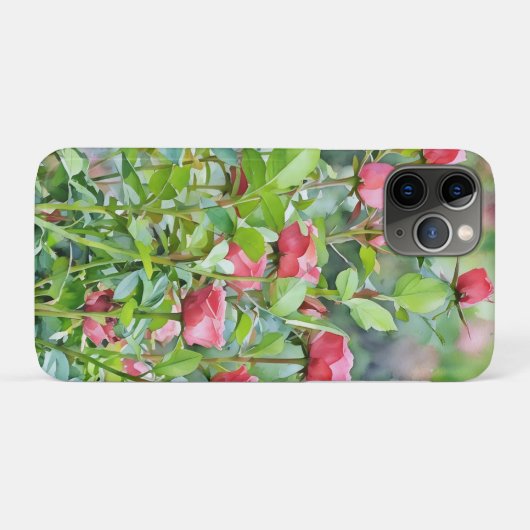 Rose Garden Rose Art Phone Case (Rückseite (Horizontal))