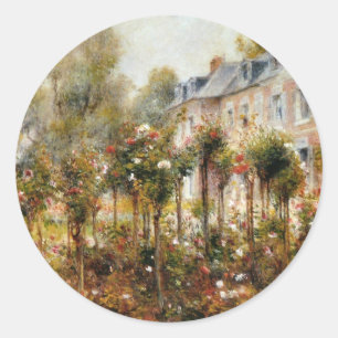 Rose Garden Runder Aufkleber