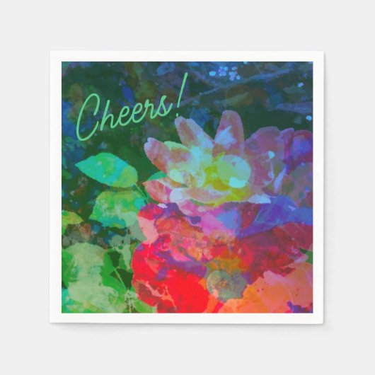 Rose Garden Serviette (Vorderseite)