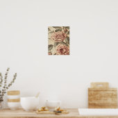 Rose Garden Sketch Poster (Küche)