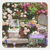 Rose Garden Sticker (Vorderseite)