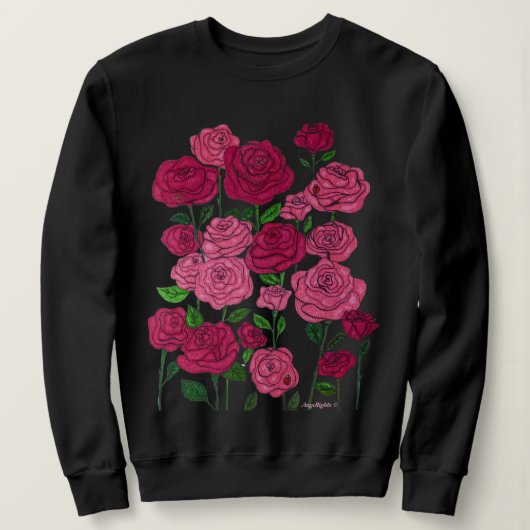 Rose Garden Sweatshirt (Design vorne)