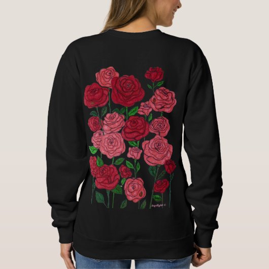 Rose Garden Sweatshirt (Rückseite)