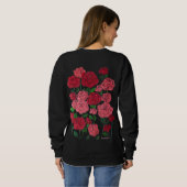 Rose Garden Sweatshirt (Schwarz voll)
