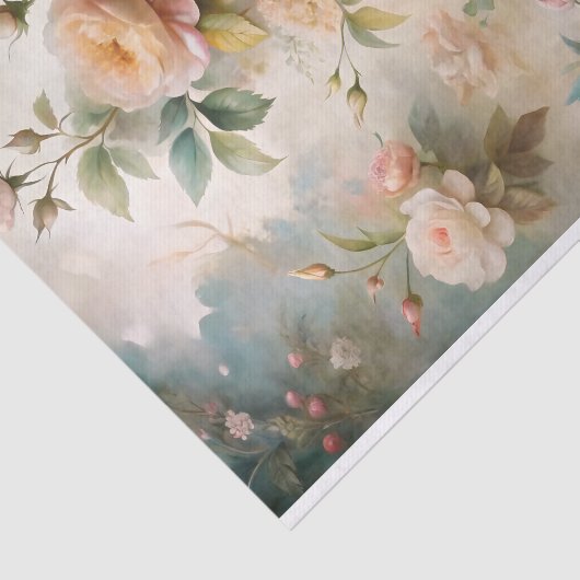 Rose Garden Traum Entdeckungsreise Seidenpapier (Ausschnitt)