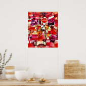Rose Garden von Paul Klee, berühmtes, buntes abstr Poster (Küche)