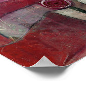 Rose Garden von Paul Klee Poster (Ecke)