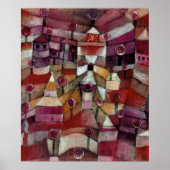 Rose Garden von Paul Klee Poster (Vorne)