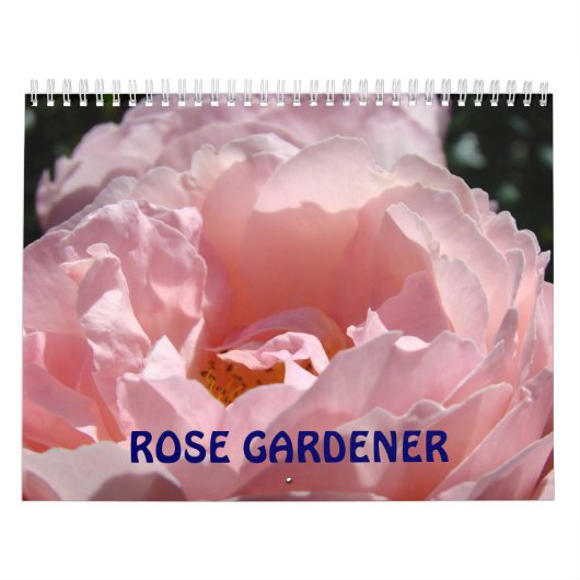 Rose Gardener Kalender Fotografie Rose (Titelbild)