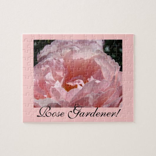 Rose Gardener! Puzzle Rosa Blume Urlaub (Horizontal)