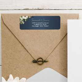 Rose Garland Boho Dusty Blue Wedding