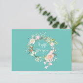 Rose Garland Geschenkgutschein (Stehend Vorderseite)