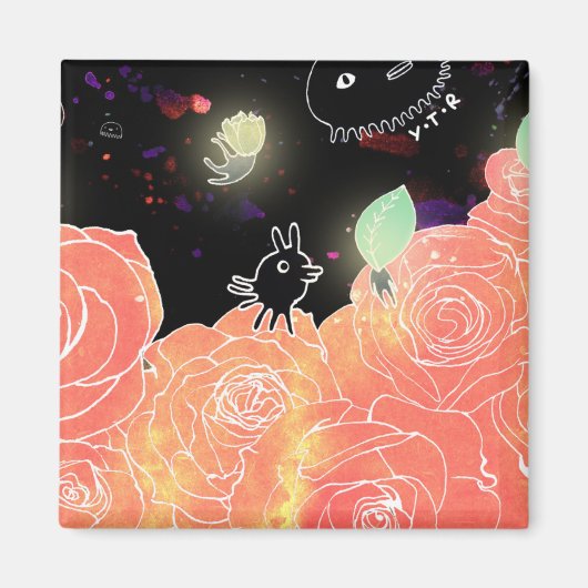 Rose Garten 2014 Magnet (Vorne)