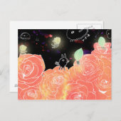 Rose Garten 2014 Postkarte (Vorne/Hinten)