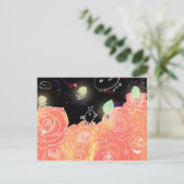 Rose Garten 2014 Postkarte (Stehend Vorderseite)