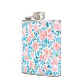 Rose Garten 2 Flachmann (Links)