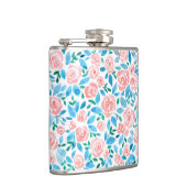 Rose Garten 2 Flachmann (Rechts)