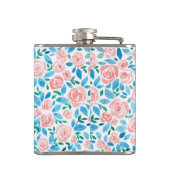 Rose Garten 2 Flachmann (Rückseite)