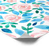 Rose Garten 2 Poster (Ecke)