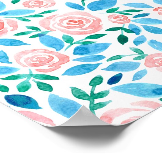 Rose Garten 2 Poster (Ecke)