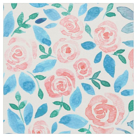 Rose Garten 2 Stoff (Nahaufnahme)