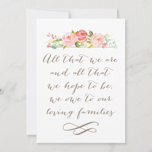 Rose Garten alles, was wir sind (Vorderseite)