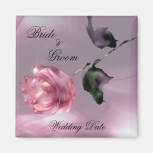 Rose Gastgeschenk Hochzeit Magnet