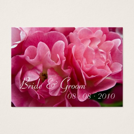 Rose: Gastgeschenk Hochzeit Tag (Vorderseite)