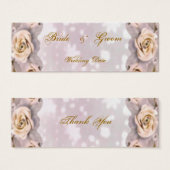 Rose Gastgeschenk Hochzeit-Tag (Vorne & Hinten)