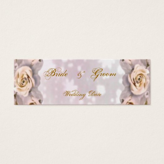 Rose Gastgeschenk Hochzeit-Tag (Vorderseite)