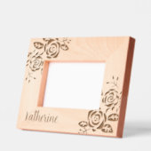 Rose Geätzte Rahmen (Links)